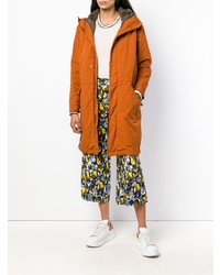 Женская оранжевая парка от Aspesi