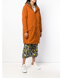 Женская оранжевая парка от Aspesi