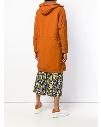 Женская оранжевая парка от Aspesi