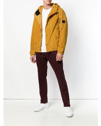 Мужская оранжевая парка от CP Company