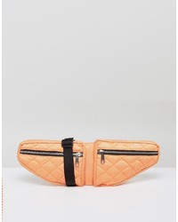 Оранжевая поясная сумка