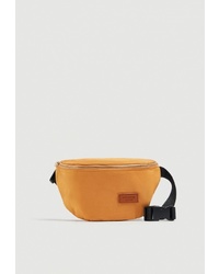 Оранжевая поясная сумка из плотной ткани от Pull&Bear