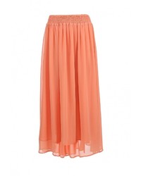 Оранжевая пышная юбка от Baon