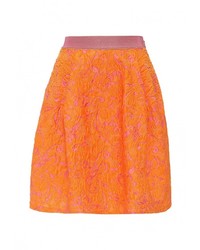 Оранжевая пышная юбка от Pinko