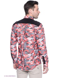 Мужская оранжевая рубашка с длинным рукавом от Alex DANDY