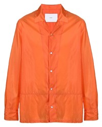 Мужская оранжевая рубашка с длинным рукавом от Goodfight