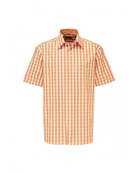 Мужская оранжевая рубашка с коротким рукавом от Berthier
