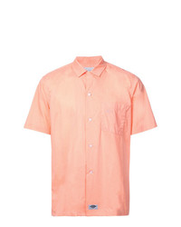 Мужская оранжевая рубашка с коротким рукавом от Dickies Construct