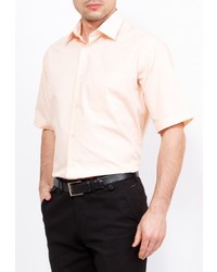 Мужская оранжевая рубашка с коротким рукавом от GREG