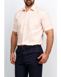 Мужская оранжевая рубашка с коротким рукавом от GREG