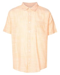 Мужская оранжевая рубашка с коротким рукавом от OSKLEN