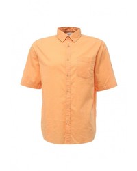 Мужская оранжевая рубашка с коротким рукавом от Sela