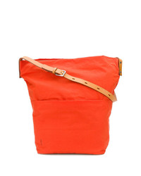 Оранжевая сумка-мешок из плотной ткани от Ally Capellino