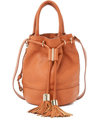 Оранжевая сумка-мешок от See by Chloe