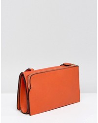 Оранжевая сумка через плечо от Warehouse
