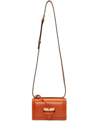 Женская оранжевая сумка от Loewe