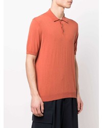 Мужская оранжевая футболка-поло от Ballantyne