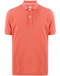 Мужская оранжевая футболка-поло от Eleventy