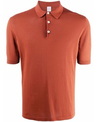 Мужская оранжевая футболка-поло от Eleventy