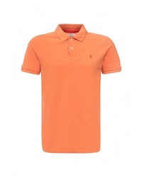 Мужская оранжевая футболка-поло от Frank NY