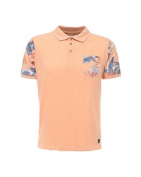 Мужская оранжевая футболка-поло от Fresh Brand