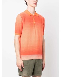 Мужская оранжевая футболка-поло от Altea