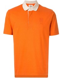 Мужская оранжевая футболка-поло от Kent & Curwen