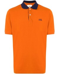 Мужская оранжевая футболка-поло от Kent & Curwen