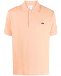 Мужская оранжевая футболка-поло от Lacoste