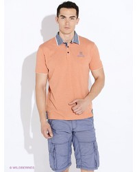 Мужская оранжевая футболка-поло от LERROS