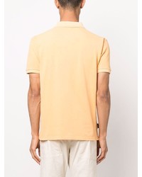 Мужская оранжевая футболка-поло от Woolrich