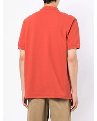 Мужская оранжевая футболка-поло от PS Paul Smith
