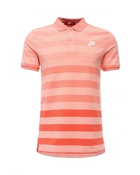 Мужская оранжевая футболка-поло от Nike