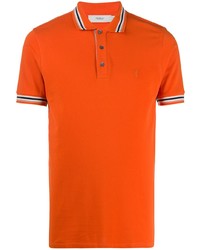 Мужская оранжевая футболка-поло от Pringle Of Scotland