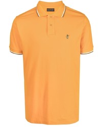 Мужская оранжевая футболка-поло от Save The Duck