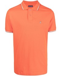 Мужская оранжевая футболка-поло от Save The Duck