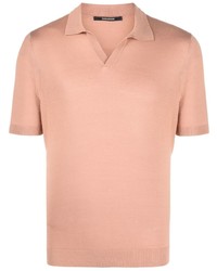 Мужская оранжевая футболка-поло от Tagliatore