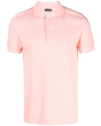 Мужская оранжевая футболка-поло от Tom Ford