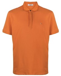 Мужская оранжевая футболка-поло от Valentino