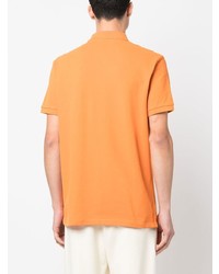 Мужская оранжевая футболка-поло от Peuterey