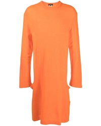 Мужская оранжевая футболка с длинным рукавом от Comme Des Garcons Homme Plus