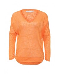 Женская оранжевая футболка с длинным рукавом от Luhta