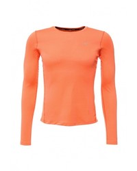 Женская оранжевая футболка с длинным рукавом от Nike