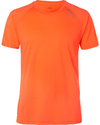 Мужская оранжевая футболка с круглым вырезом от 2XU