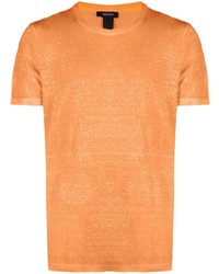 Мужская оранжевая футболка с круглым вырезом от Avant Toi