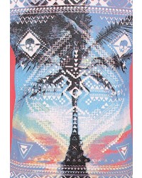 Мужская оранжевая футболка с круглым вырезом от Baon