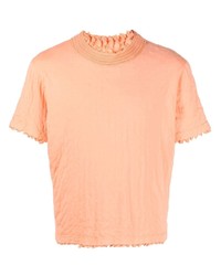 Мужская оранжевая футболка с круглым вырезом от Craig Green