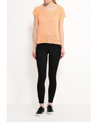 Женская оранжевая футболка с круглым вырезом от Icepeak