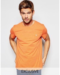 Мужская оранжевая футболка с круглым вырезом от Jack Wills