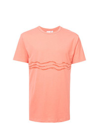 Мужская оранжевая футболка с круглым вырезом от Onia